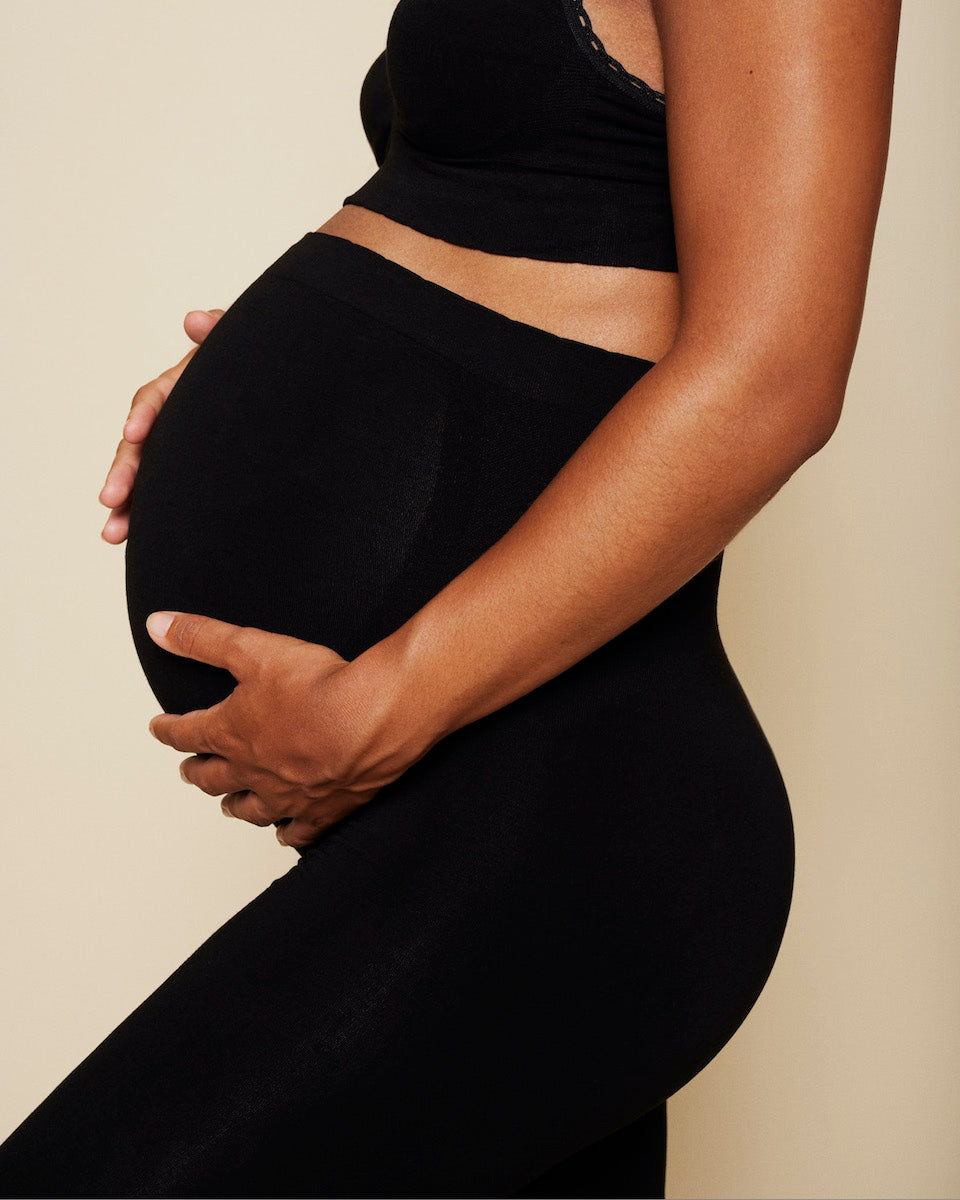 Momkind Graviditetsleggings (& efter fødslen) økologisk - Baby Instituttet Online ApS